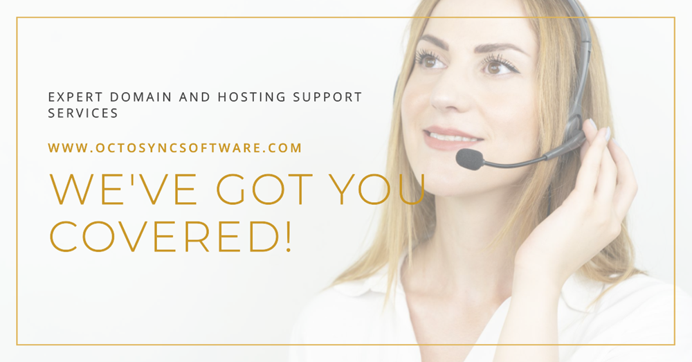 Domain & Hosting Support - Octosync Software Ltd